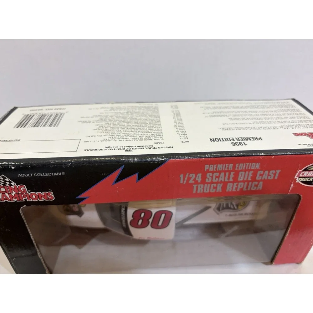 Racing Champions 1996 Premier 1:24 Diecast Ford Truck NASCAR #80 Ruttman